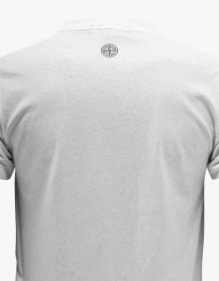Stone Island White Tricromia One Print T-Shirt