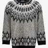 Valentino Animalier Graphic Wool Sweater