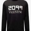 Valentino Clothing Black 2099 Print Sweatshirt