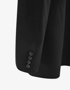 Valentino Black Double-Breasted Jacket Clothing