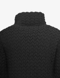 Valentino Clothing Black High-Neck Wool Knit Jumper