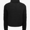 Valentino Clothing Black High-Neck Wool Knit Jumper