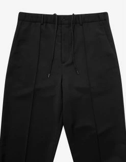 Valentino Black Mohair Trousers Clothing