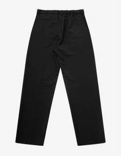 Valentino Black Mohair Trousers Clothing