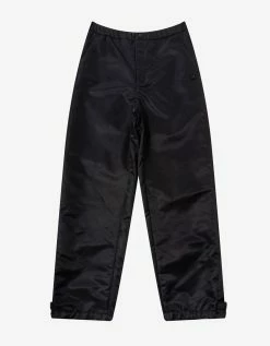 Valentino Clothing Black Nylon Cargo Trousers