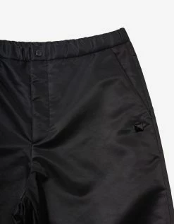 Valentino Clothing Black Nylon Cargo Trousers