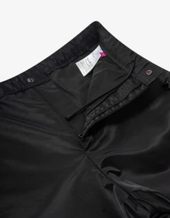 Valentino Clothing Black Nylon Cargo Trousers