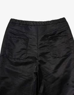 Valentino Clothing Black Nylon Cargo Trousers