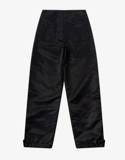 Valentino Clothing Black Nylon Cargo Trousers