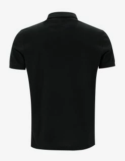 Valentino Black Polo T-Shirt With Rockstud