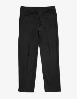 Valentino Clothing Black Trousers With Tonal Stripes