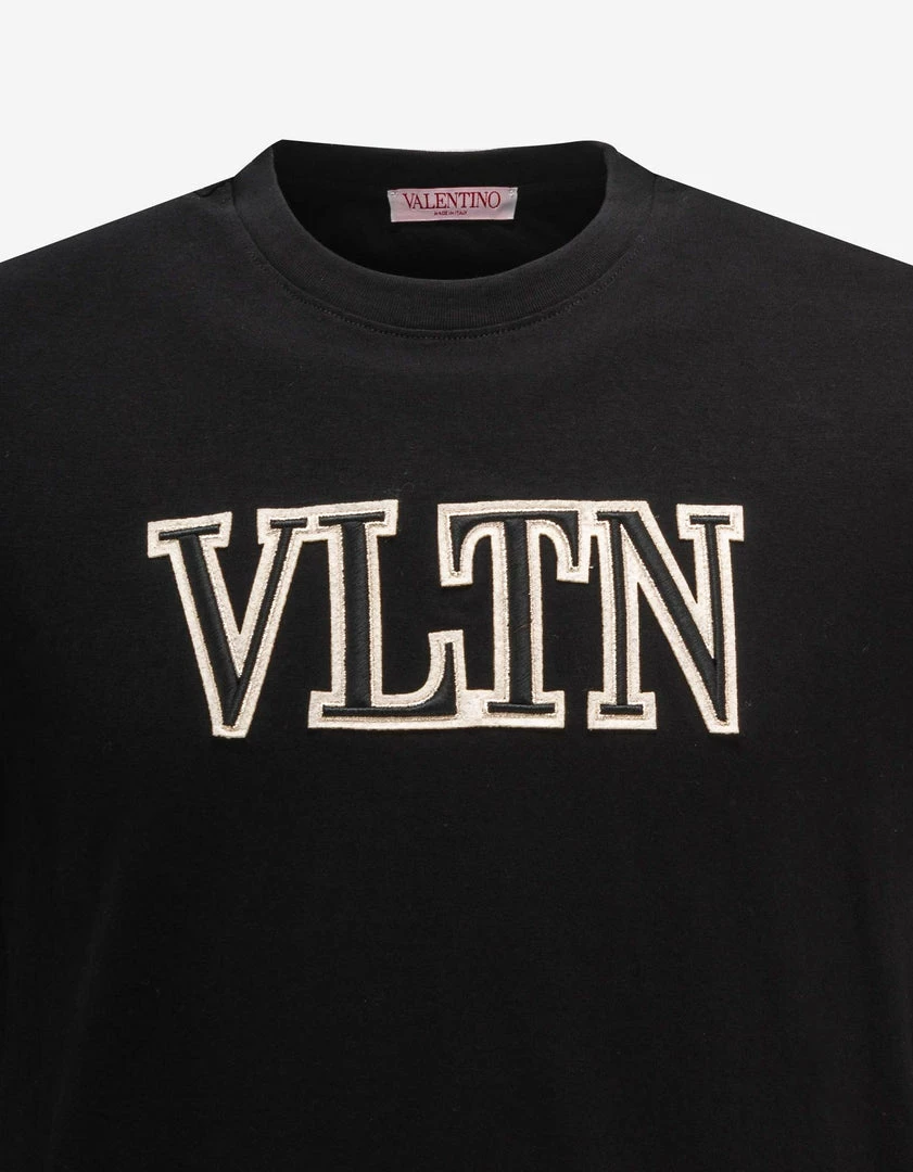 Flash Sale ๐ฅฐ Valentino Black VLTN Embroidered T-Shirt ๐ 5 Valentino Black VLTN Embroidered T-Shirt