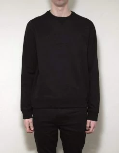 Valentino Clothing Black VLTN Logo Sweatshirt
