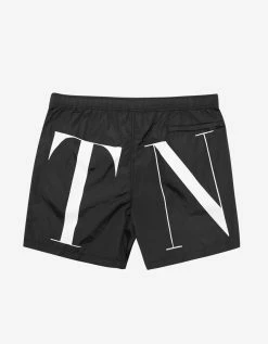 Valentino Black VLTN Swim Shorts