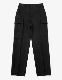 Valentino Clothing Black VLTN Tag Cargo Trousers