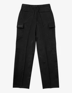 Valentino Clothing Black VLTN Tag Cargo Trousers