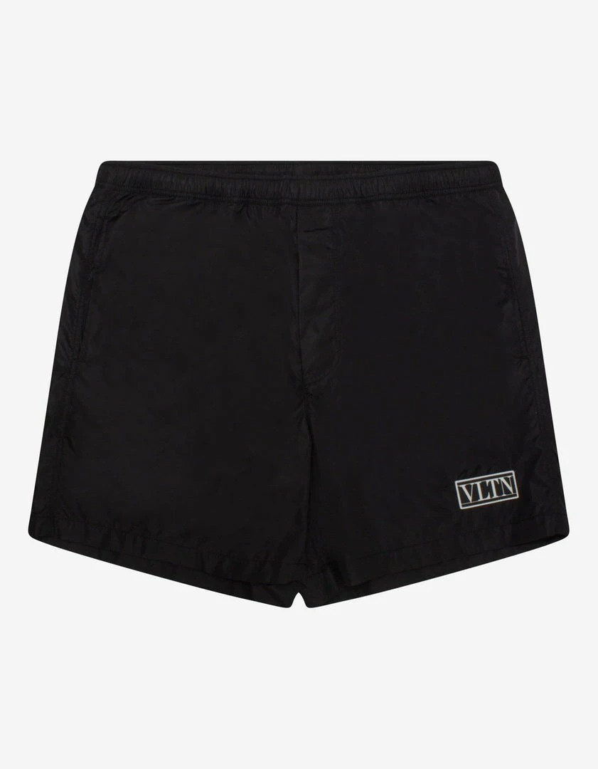 Wholesale π Valentino Clothing Black VLTN Tag Swim Shorts β 3 Valentino Clothing Black VLTN Tag Swim Shorts