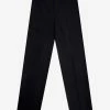 Valentino Clothing Black Wool Trousers With Side Stripes
