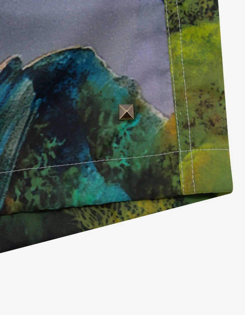 Cheap π Valentino Clothing Blind Owl Print Swim Shorts π 5 Valentino Clothing Blind Owl Print Swim Shorts