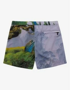 Valentino Clothing Blind Owl Print Swim Shorts