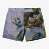 Valentino Clothing Blind Owl Print Swim Shorts
