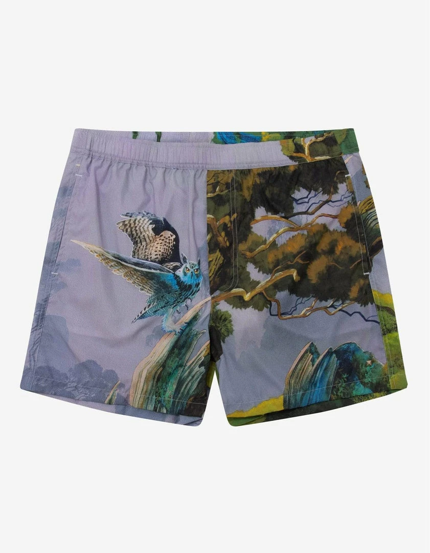 Cheap π Valentino Clothing Blind Owl Print Swim Shorts π 3 Valentino Clothing Blind Owl Print Swim Shorts