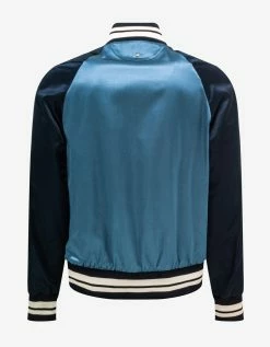 Clothing Blue Valentino Logo Patch Souvenir Jacket