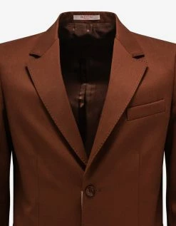 Promo โ๏ธ Valentino Clothing Brown Wool Blazer ๐ 17 Valentino Clothing Brown Wool Blazer
