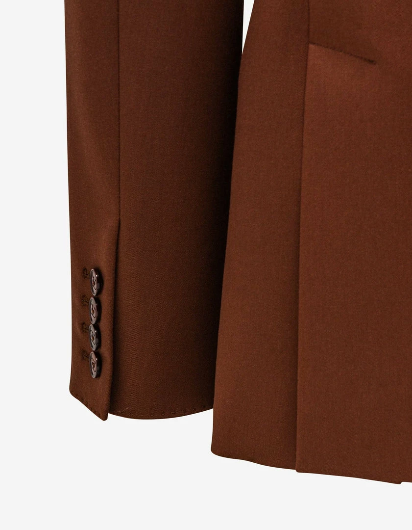 Promo โ๏ธ Valentino Clothing Brown Wool Blazer ๐ 10 Valentino Clothing Brown Wool Blazer