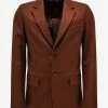 Valentino Clothing Brown Wool Blazer