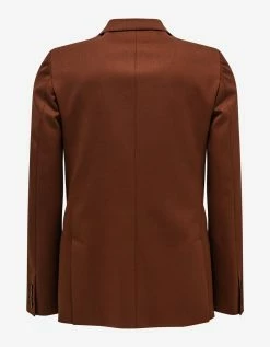 Promo โ๏ธ Valentino Clothing Brown Wool Blazer ๐ 16 Valentino Clothing Brown Wool Blazer