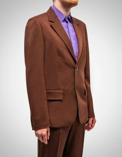 Promo โ๏ธ Valentino Clothing Brown Wool Blazer ๐ 14 Valentino Clothing Brown Wool Blazer