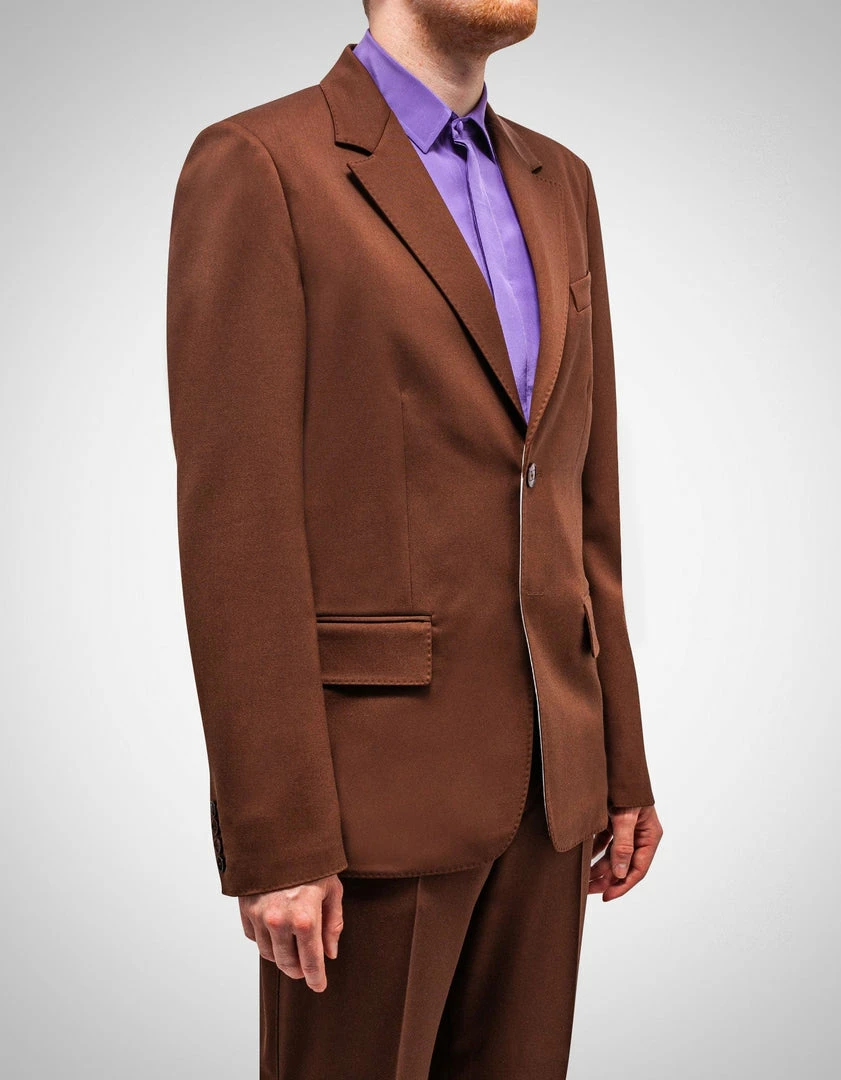 Promo โ๏ธ Valentino Clothing Brown Wool Blazer ๐ 5 Valentino Clothing Brown Wool Blazer