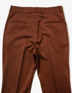 Valentino Brown Wool Trousers