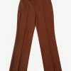 Valentino Brown Wool Trousers