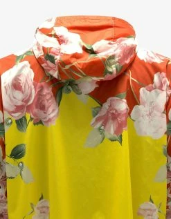 Valentino Flying Flowers Print Nylon Windbreaker Clothing