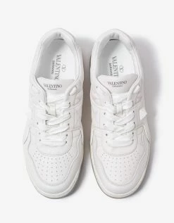 Valentino Garavani All-White One Stud Trainers