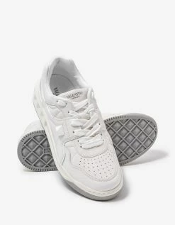 Valentino Garavani All-White One Stud Trainers