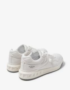 Valentino Garavani All-White One Stud Trainers