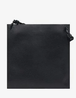 Valentino Garavani Black Identity Leather Tote Bag Accessories