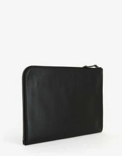 Valentino Garavani Accessories Black Leather Rockstud Document Holder