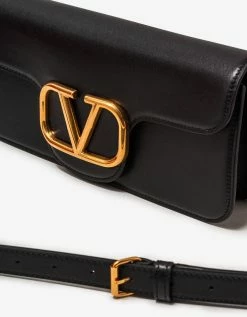 Valentino Garavani Black Loco Crossbody Bag Accessories