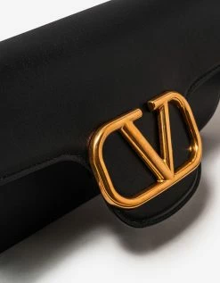 Valentino Garavani Black Loco Crossbody Bag Accessories