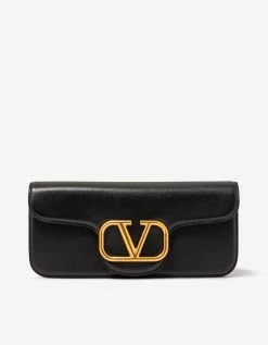 Valentino Garavani Black Loco Crossbody Bag Accessories