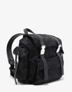 Valentino Garavani Accessories Black Loveblade Print Backpack