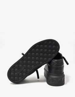 Valentino Garavani New Arrivals Black One Stud XL Trainers