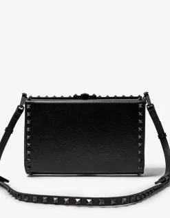 Valentino Garavani Accessories Black Rockstud Alcove Crossbody Bag