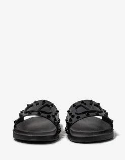Wholesale ๐ Valentino Garavani Black โ๏ธ Summer VLogo Signature Slide ๐ฉด Sandals ๐งจ 11 Valentino Garavani Black Summer VLogo Signature Slide Sandals