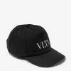 Valentino Black VLTN Baseball Cap