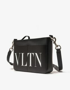 Valentino Garavani Black VLTN Crossbody Bag